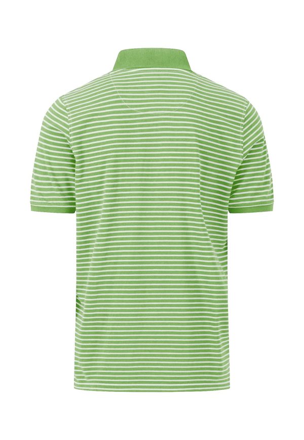 Gestreiftes Jersey-Poloshirt Rabatt – Bild 4