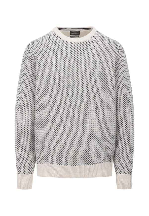 Pullover mit Rundhalsausschnitt im Two-Color-Look Online-Verkauf – Bild 3