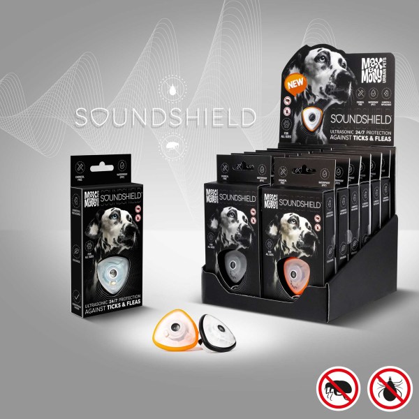 Soundshield - 24 7 Ultrasonic Technology Against Ticks & Fleas - Orange Online-Verkauf – Bild 3
