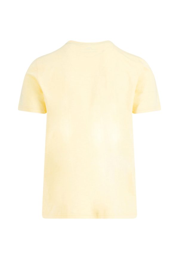 T-Shirt aus Baumwolle mit Rundhalsausschnitt und Logo Detail Mode – Bild 2