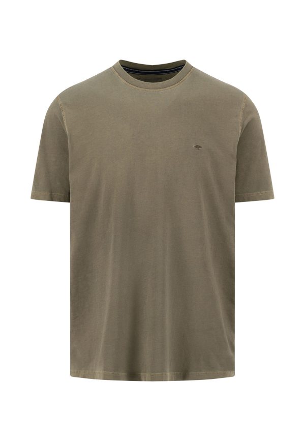 T-Shirt aus Baumwolle mit Rundhalsausschnitt Schn?ppchen – Bild 5