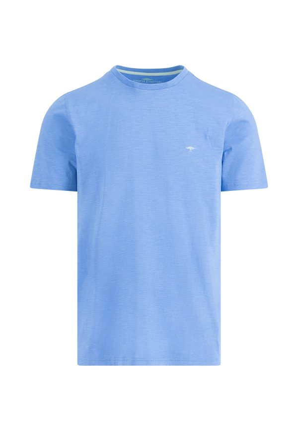 T-Shirt aus Baumwolle mit Rundhalsausschnitt und Logo Detail Mode – Bild 5