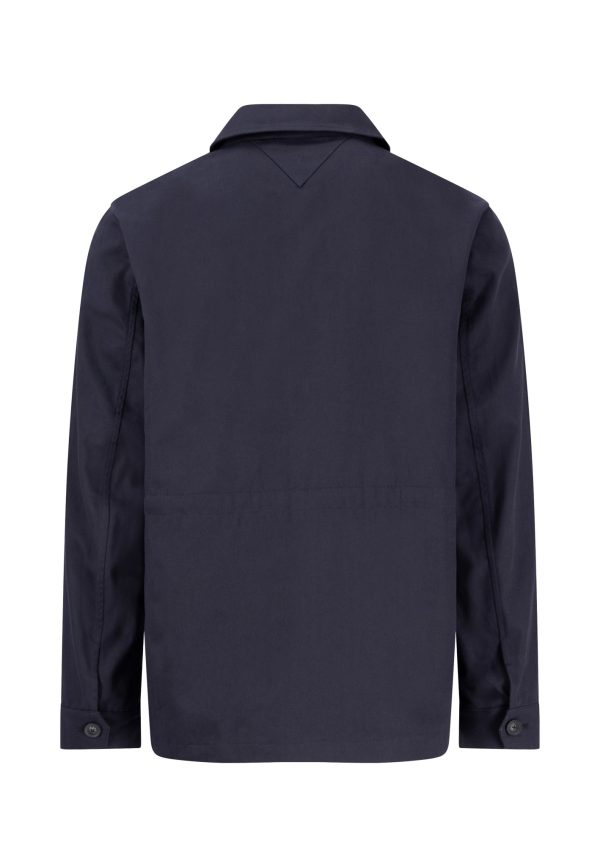 Jacke aus Baumwolle mit Kentkragen Angebot – Bild 2