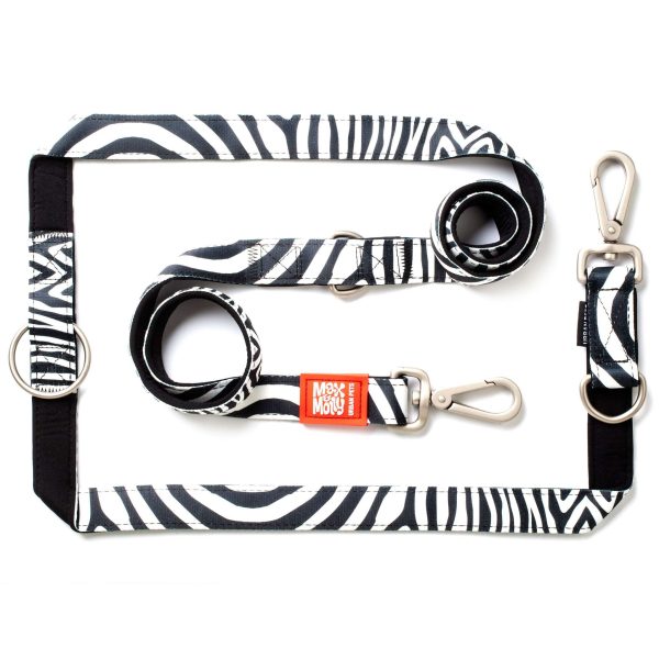 Multi Function Leash - Zebra Schn?ppchen