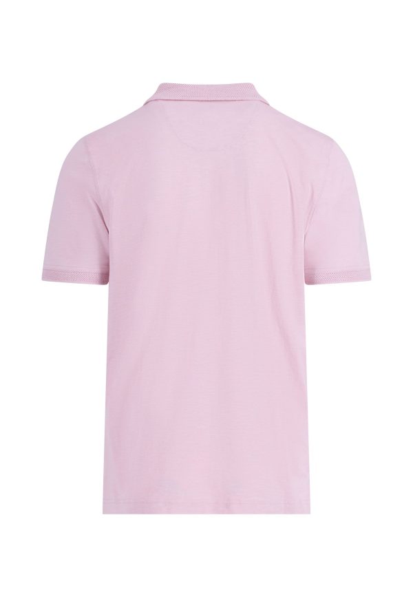 Poloshirt aus Baumwolle mit farbigem Logo Detail Rabatt – Bild 4