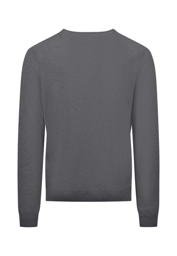 Pullover aus Woll-Mix mit V-Ausschnitt Rabatt – Bild 2