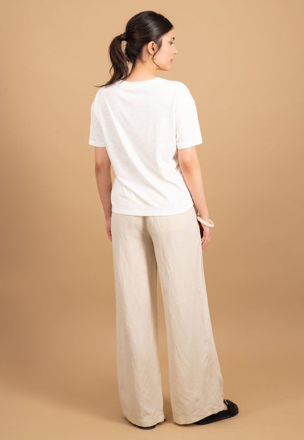 T-Shirt aus Baumwolle mit Frontmuster Im Angebot – Bild 3