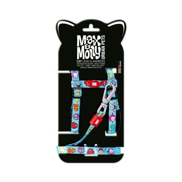 Cat Harness Leash Set - Little Monsters Rabatt