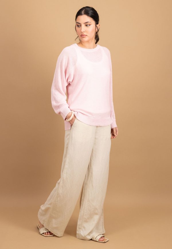 Strickpullover aus 100% Leinen Online – Bild 4