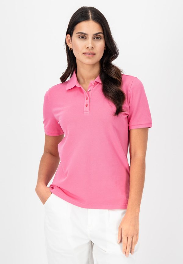 Poloshirt aus Baumwollmix mit Logo-Detail Online-Schn?ppchen