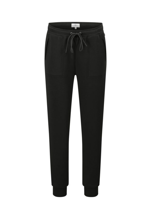 Jogpants aus Viskose-Mix mit elastischem Bund Im Angebot – Bild 3