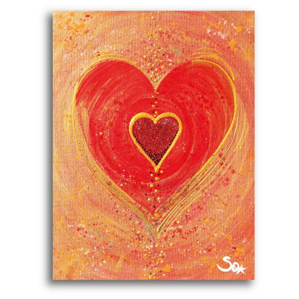Herzbild: Vertrauen in die Liebe Im Angebot