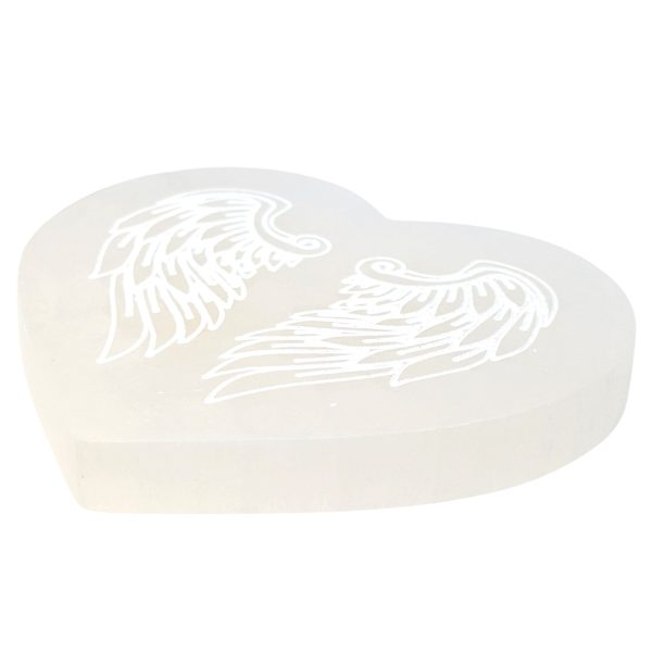 Walküren Schutzstein von Freya Onassis, Selenit (11 cm) Online-Schn?ppchen