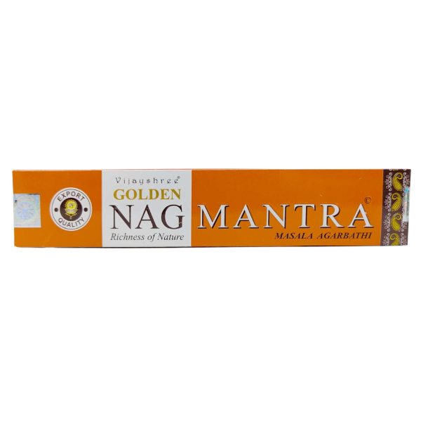 Vijayshree Golden Nag Mantra Räucherstäbchen, 15g, 21cm, Brenndauer 40min Online-Schn?ppchen