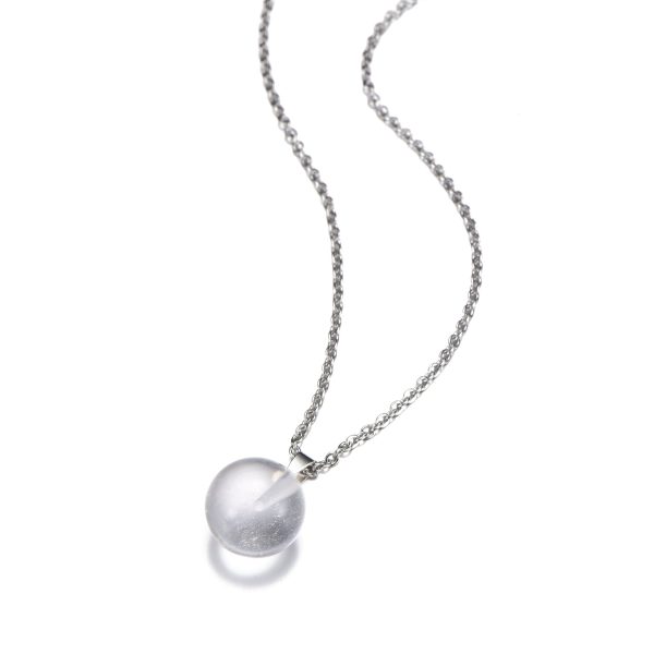 Bergkristall Kugel Anhänger für Halskette (14 mm) Angebot – Bild 3