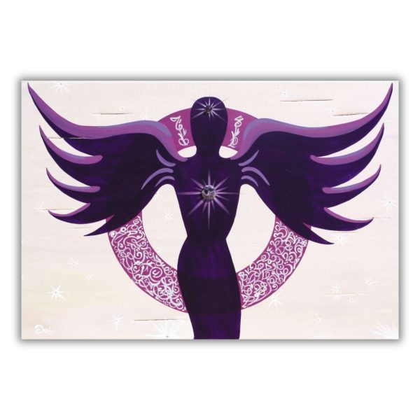 Energiebild: Das Kristall-Sternentor Erzengel Zadkiel und Amethyst Angebot