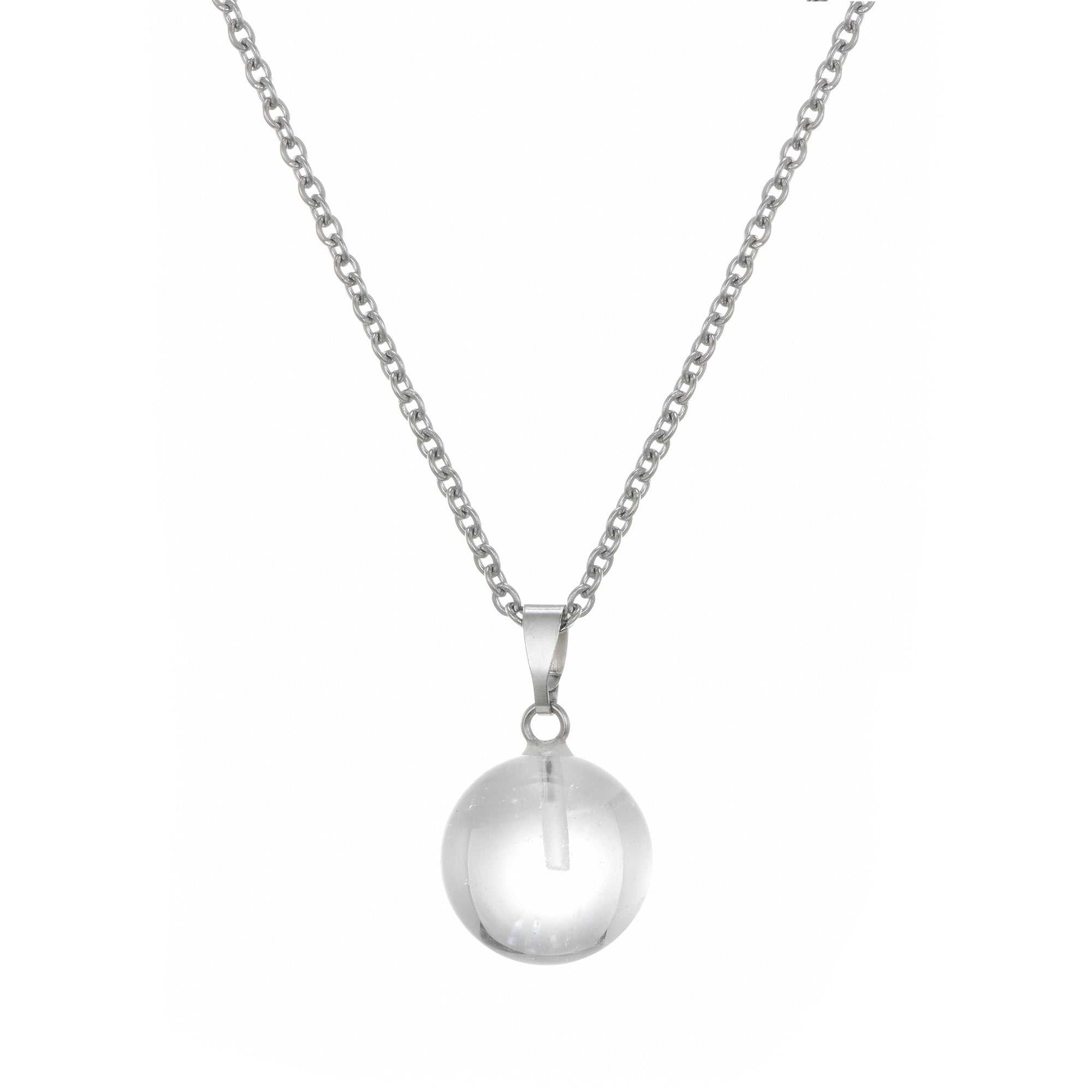 Bergkristall Kugel Anhänger für Halskette (14 mm) Angebot
