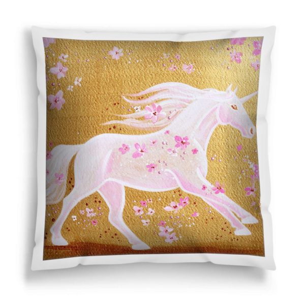 Einhornbild: Glückliches Blüten Einhorn Angebot – Bild 3
