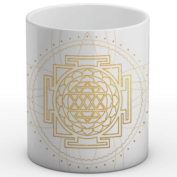 Shri Yantra weißer Hintergrund - Kunstdruck Online-Schn?ppchen – Bild 3