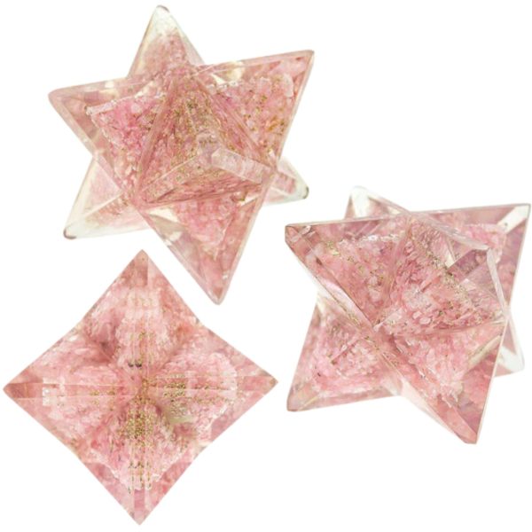 Herzlicht & Himmlische Liebe SET Rosenquarz-Merkaba Orgonit mit Erzengel Chamuel Anhänger + Gratis: Meditations-CD Erzengel Chamuel Online-Schn?ppchen – Bild 2