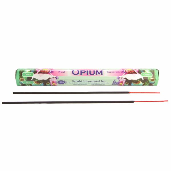 Tulasi Opium Räucherstäbchen, 20 Sticks, 23cm, Brenndauer 45min Mode
