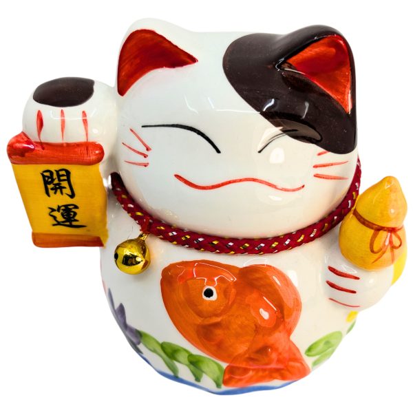 Maneki Neko Spardose - Winkekatze aus Japan - 15 cm Online – Bild 3