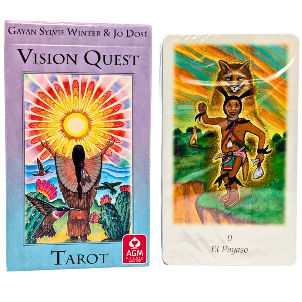 Vision Quest Tarot de Gayan Silvie Winter & Jo Dosé (Spanish Edition) Jetzt online – Bild 2