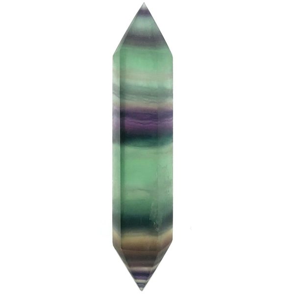 Regenbogenfluorit - Doppelender (9,5x3x3cm) Zu verkaufen